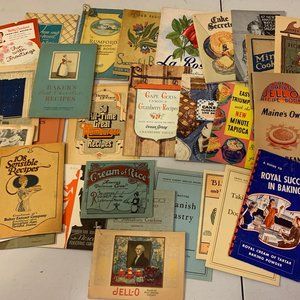 60+ Vintage Cookbooks